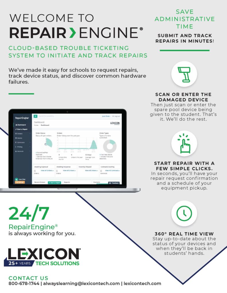 Repair Engine Flyer